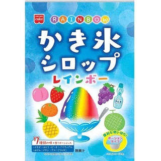 レインボーかき氷シロップ